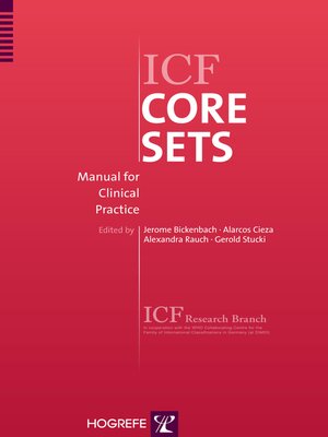 cover image of ICF Core Sets